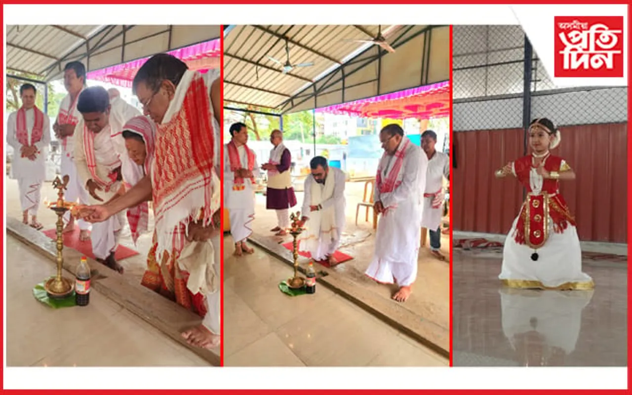 বাংগালুৰুৰ নামঘৰত উলহ-মালহেৰে “ষষ্ঠ সংখ্যক গুৰু আসন প্ৰতিষ্ঠা দিৱস উদযাপন”